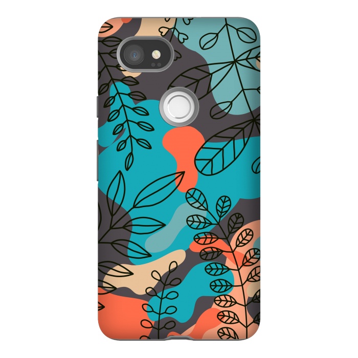 Pixel 2XL StrongFit Sutera Floral by Hanny Agustine