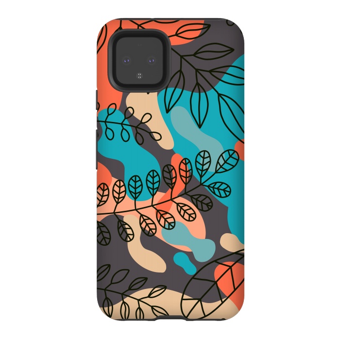 Pixel 4 StrongFit Sutera Floral by Hanny Agustine