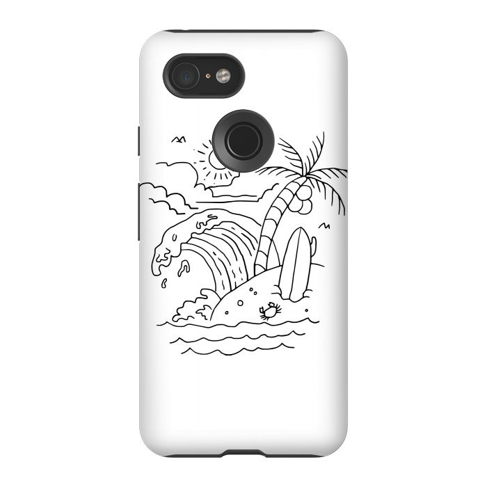 Pixel 3 StrongFit The Waves are Calling by Afif Quilimo