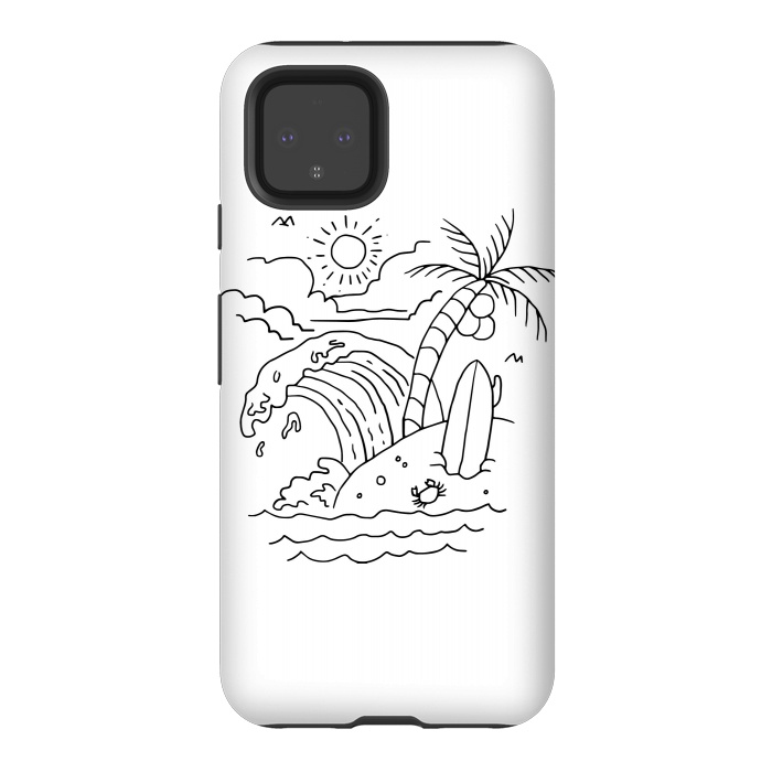 Pixel 4 StrongFit The Waves are Calling by Afif Quilimo