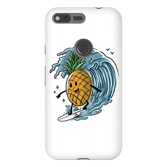 Pixel XL StrongFit Pineapple Surfing by Afif Quilimo