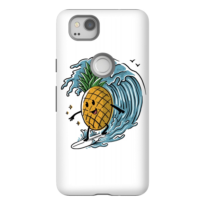Pixel 2 StrongFit Pineapple Surfing by Afif Quilimo