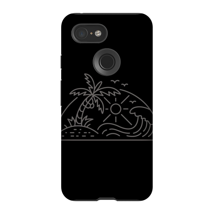 Pixel 3 StrongFit Sun & Wave by Afif Quilimo