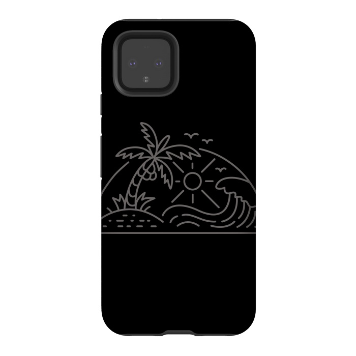 Pixel 4 StrongFit Sun & Wave by Afif Quilimo