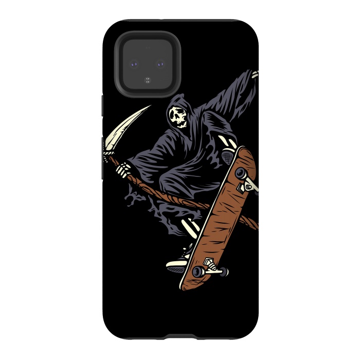 Pixel 4 StrongFit Skate Reaper by Afif Quilimo
