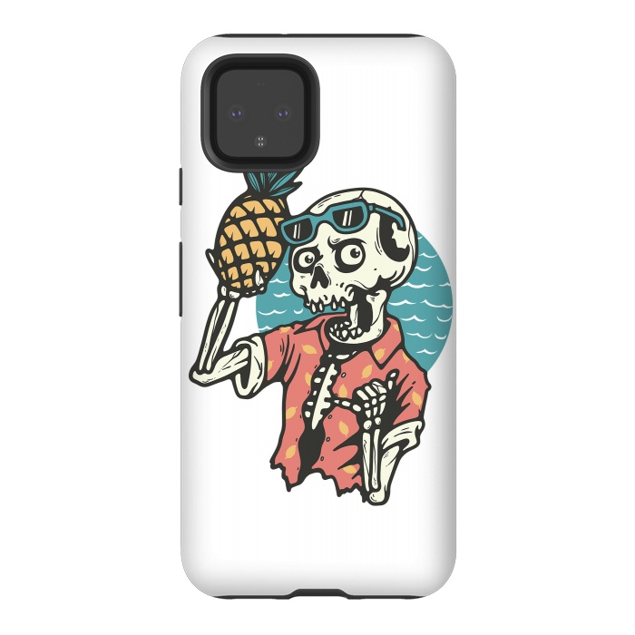 Pixel 4 StrongFit Pineapple Lover by Afif Quilimo