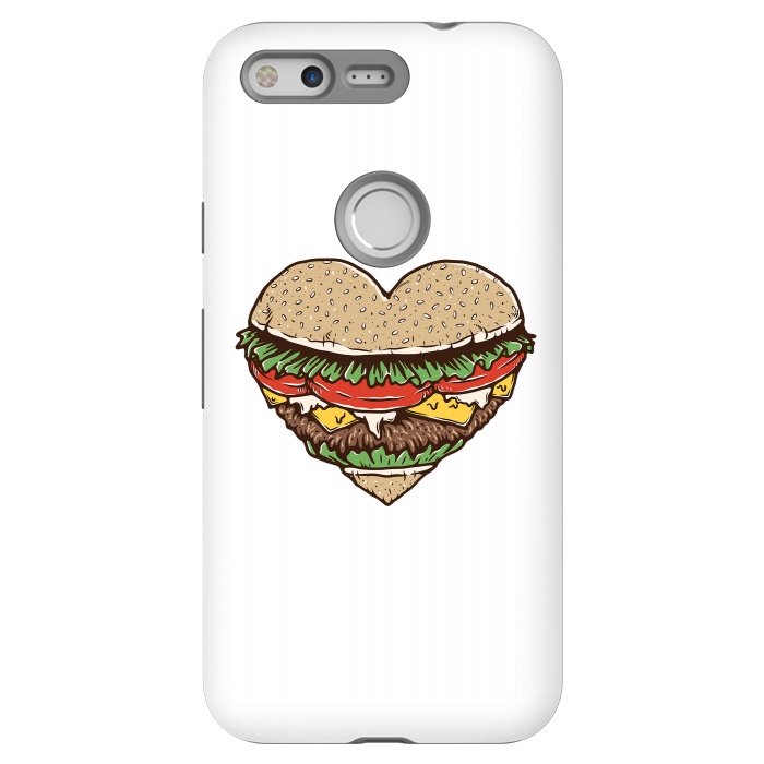 Pixel StrongFit Hamburger Lover by Afif Quilimo