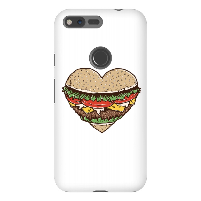 Pixel XL StrongFit Hamburger Lover by Afif Quilimo