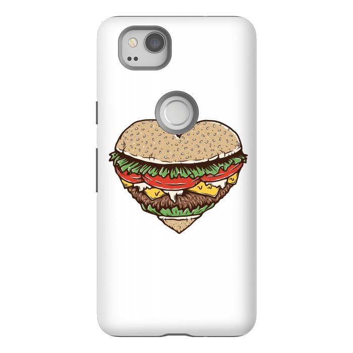 Pixel 2 StrongFit Hamburger Lover by Afif Quilimo