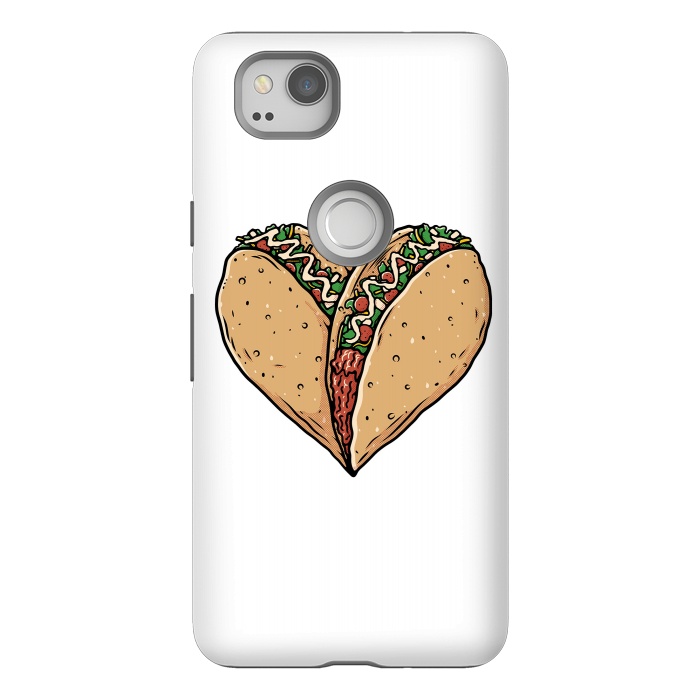 Pixel 2 StrongFit Tacos Lover by Afif Quilimo
