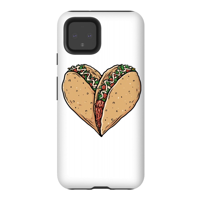 Pixel 4 StrongFit Tacos Lover by Afif Quilimo