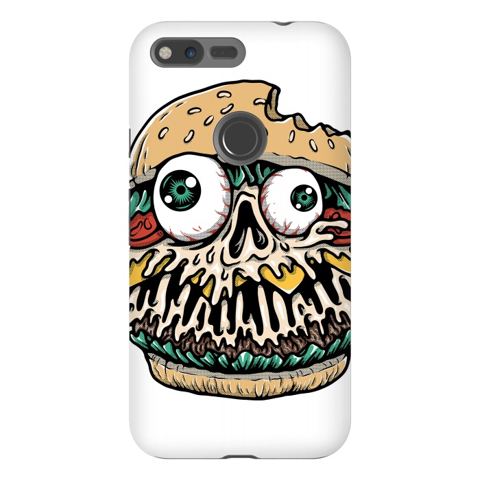 Pixel XL StrongFit Hamburger Monster by Afif Quilimo