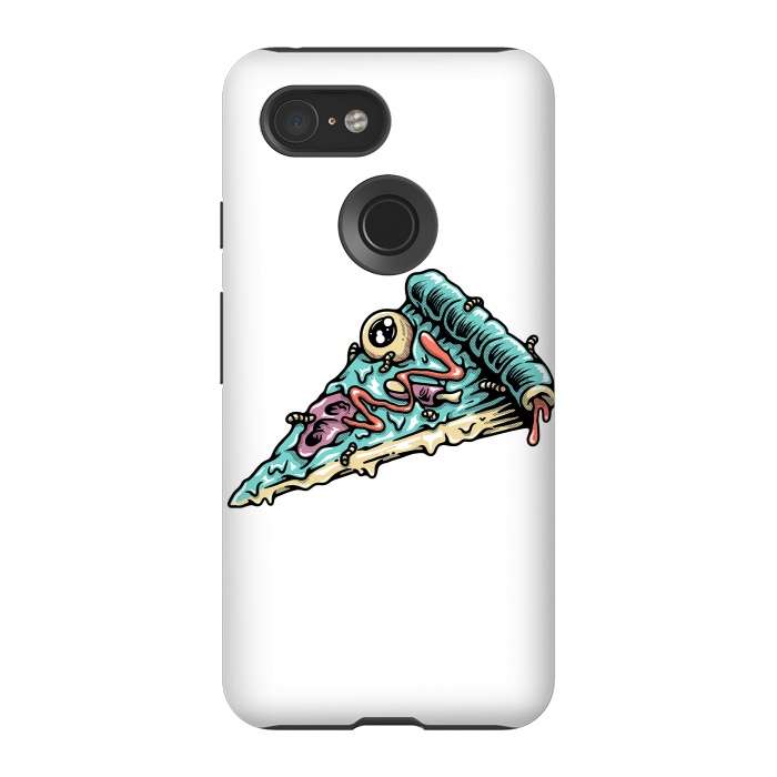 Pixel 3 StrongFit Pizza Zombie by Afif Quilimo