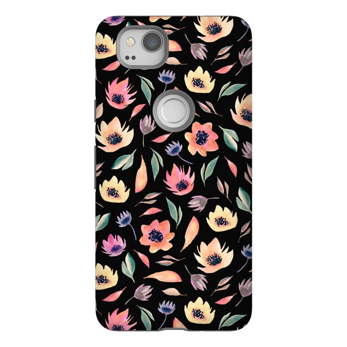 Pixel 2 StrongFit Floral pattern by Julia Badeeva