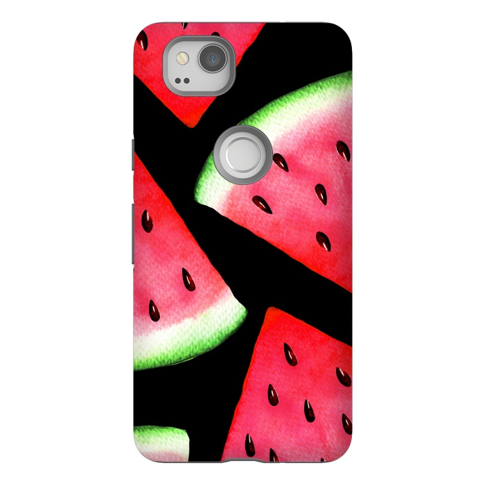 Pixel 2 StrongFit Watermelon by Julia Badeeva