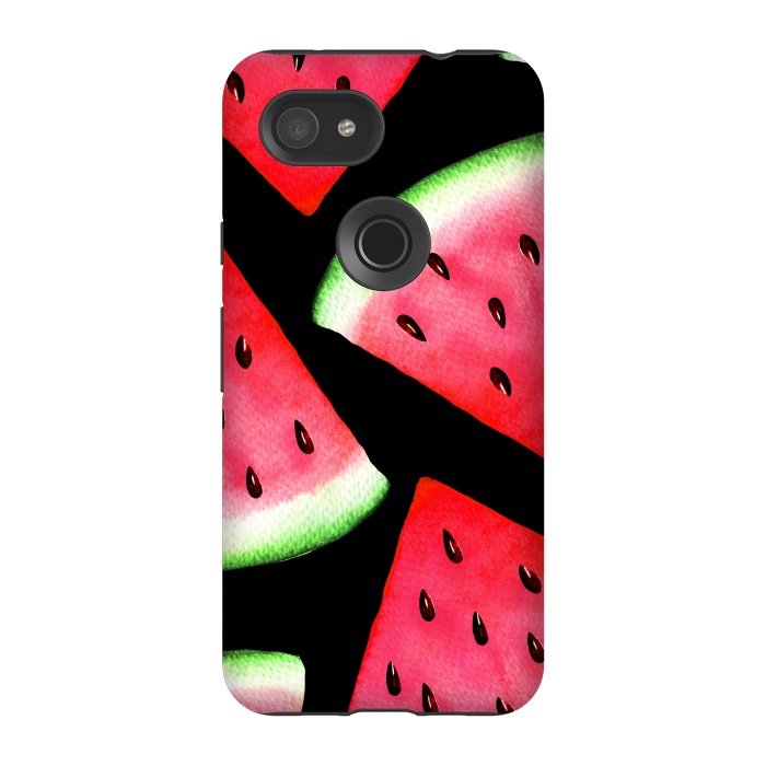 Pixel 3A StrongFit Watermelon by Julia Badeeva