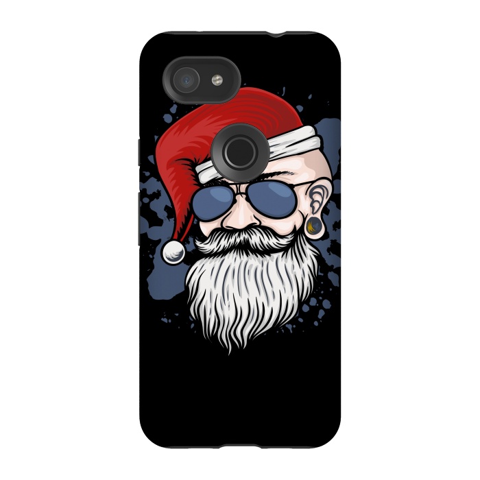 Pixel 3A StrongFit funny santa claus by haroulita