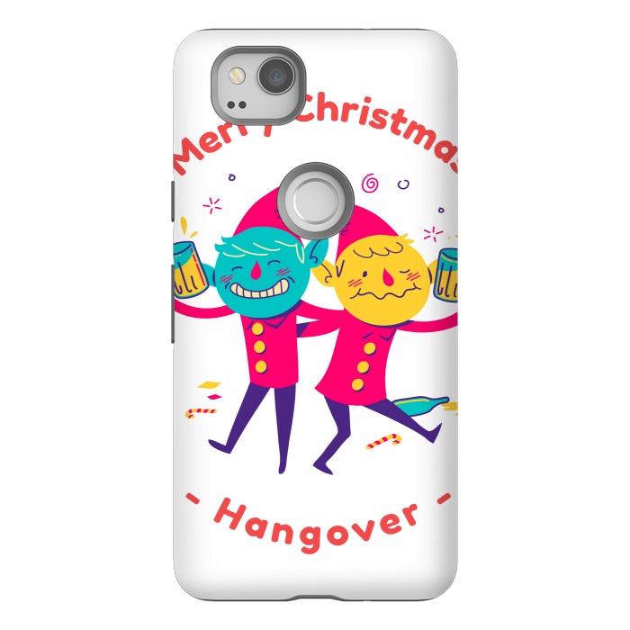 Pixel 2 StrongFit christmas hangover by haroulita