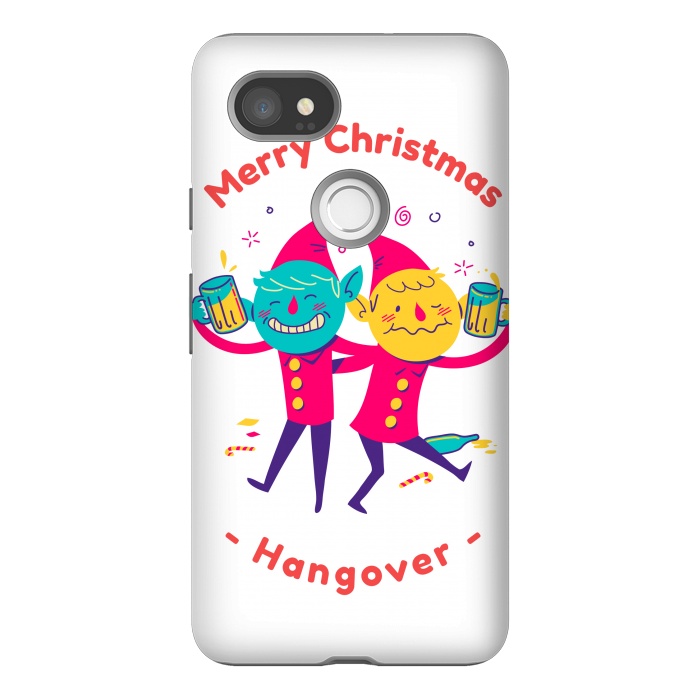 Pixel 2XL StrongFit christmas hangover by haroulita