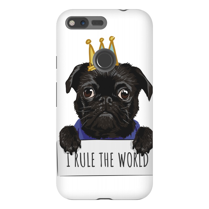 Pixel XL StrongFit pug by haroulita
