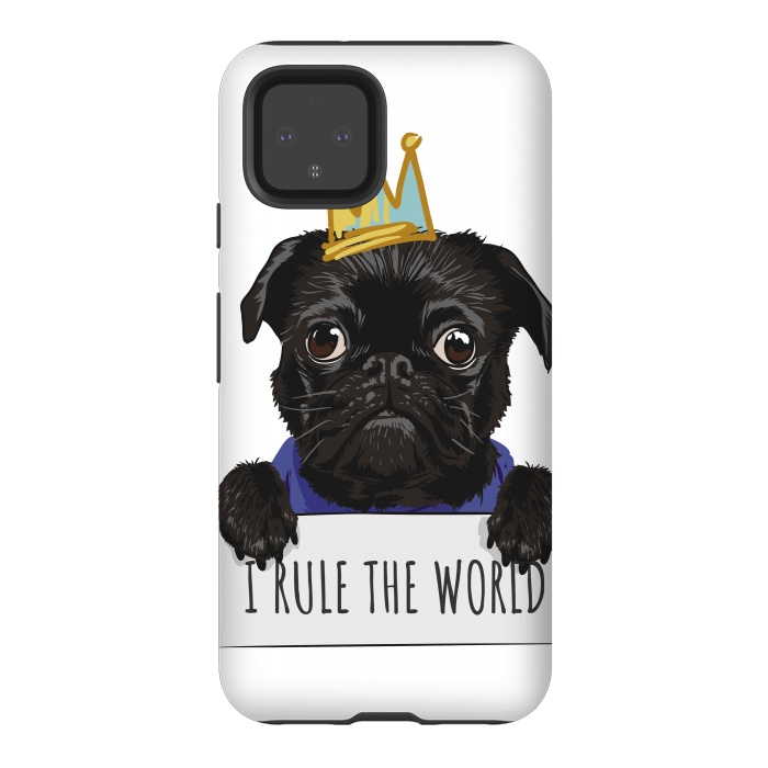 Pixel 4 StrongFit pug by haroulita