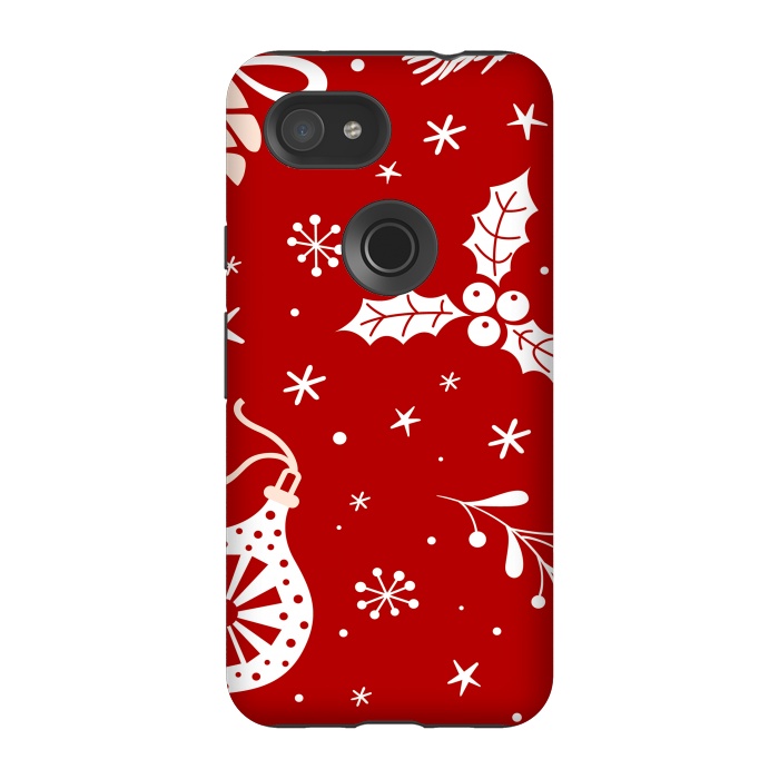 Pixel 3A StrongFit christmas pattern by haroulita