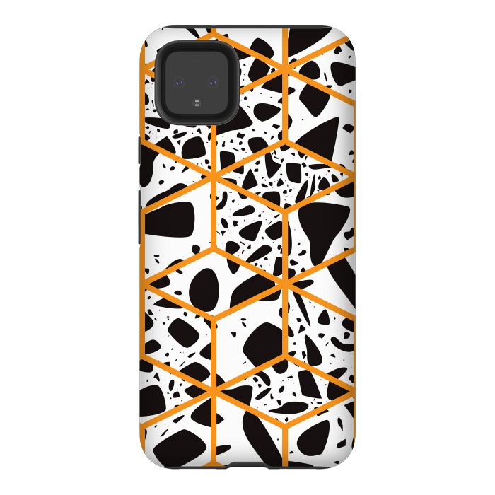 Pixel 4XL StrongFit Terrazzo 024 by Jelena Obradovic