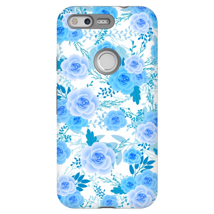 Pixel StrongFit Blue roses by Jms