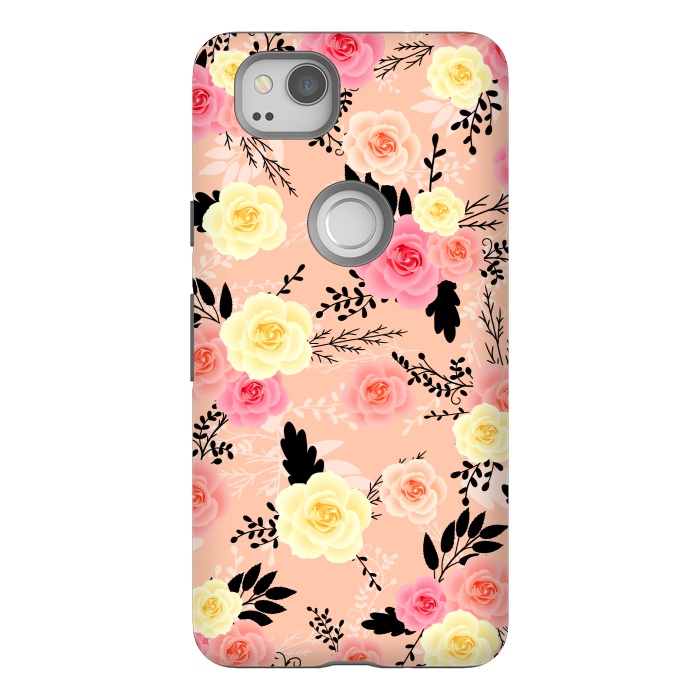 Pixel 2 StrongFit Roses pattern by Jms