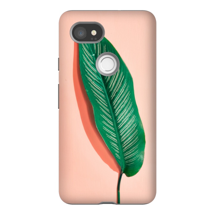 Pixel 2XL StrongFit Green leaf  by Winston