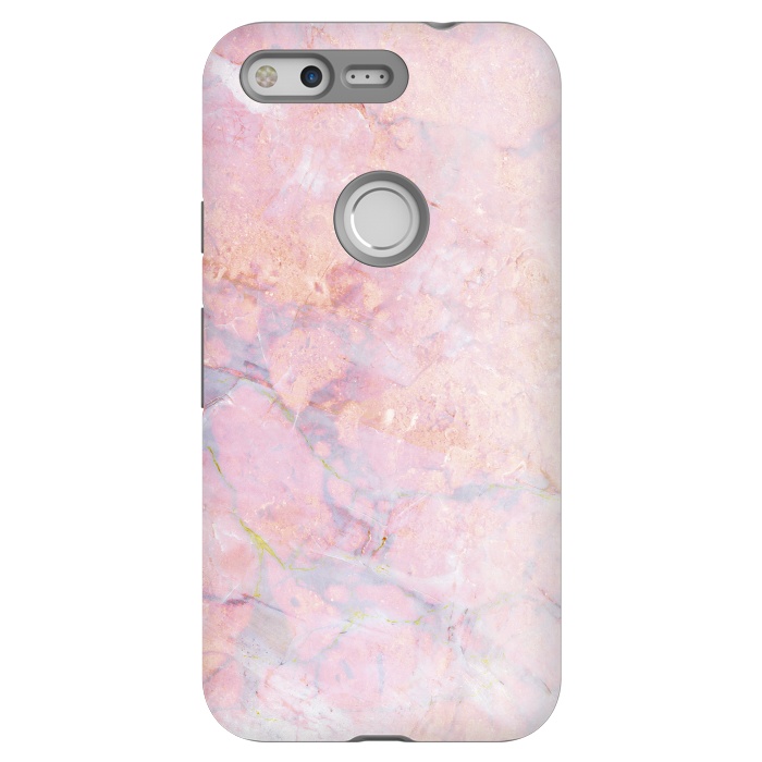 Pixel StrongFit Soft pink marble by Oana 