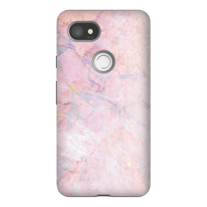 Pixel 2XL StrongFit Soft pink marble by Oana 