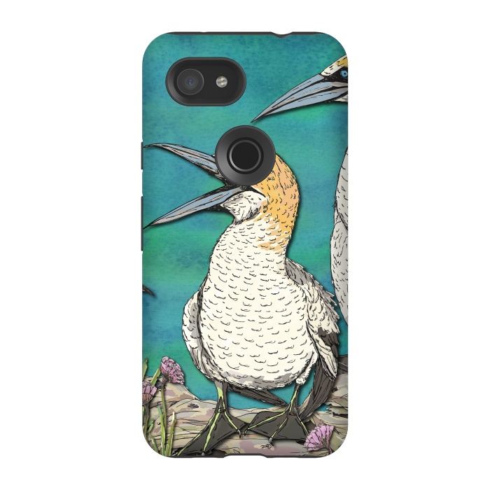 Pixel 3A StrongFit Gannet Chat by Lotti Brown