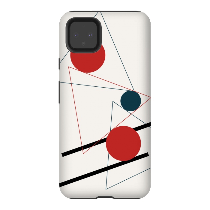 Pixel 4XL StrongFit Abstract Geometry by Creativeaxle