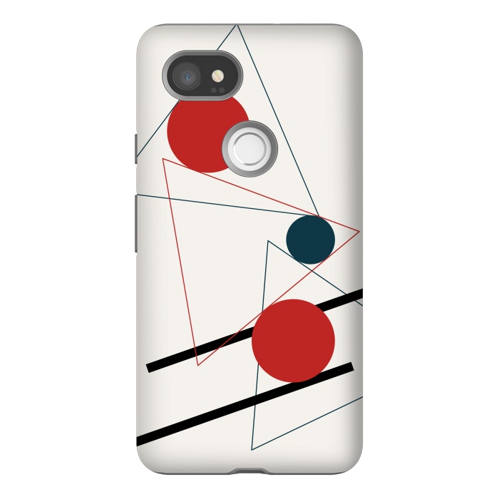 Pixel 2XL StrongFit Abstract Geometry by Creativeaxle