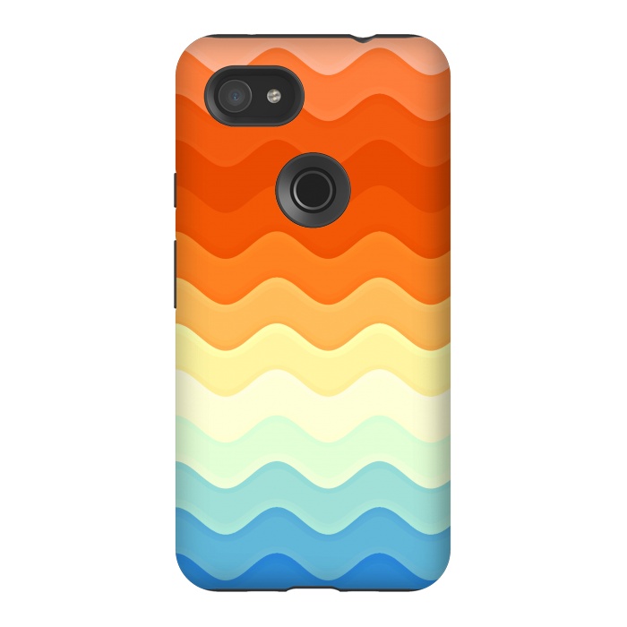 Pixel 3AXL StrongFit Color Waves by Creativeaxle