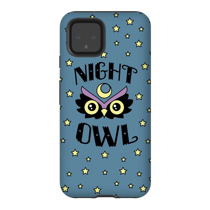 Pixel 4 StrongFit Night owl by Laura Nagel