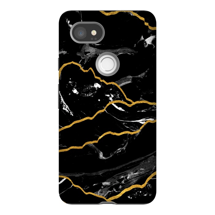 Pixel 2XL StrongFit Marble mountains by Julia Badeeva