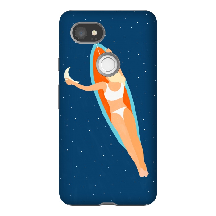 Pixel 2XL StrongFit Moon Surfing by Uma Prabhakar Gokhale