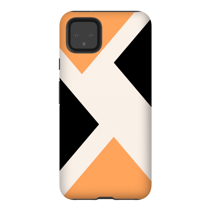 Pixel 4XL StrongFit Triangle X by Creativeaxle