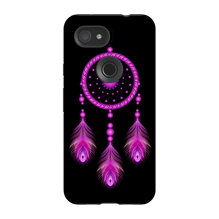 Pixel 3A StrongFit Pink dream catcher  by Winston