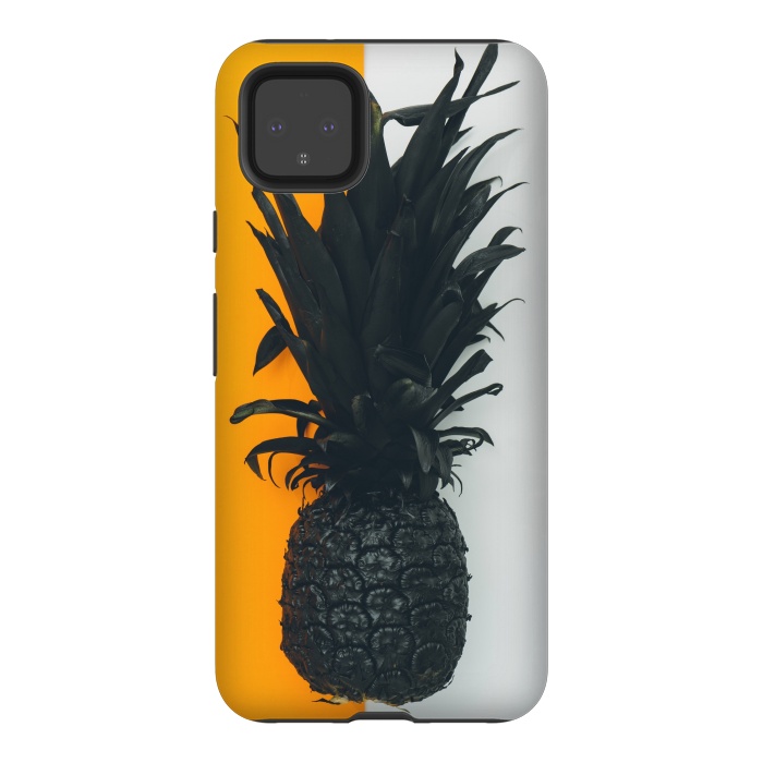 Pixel 4XL StrongFit Black pineapple  by Winston