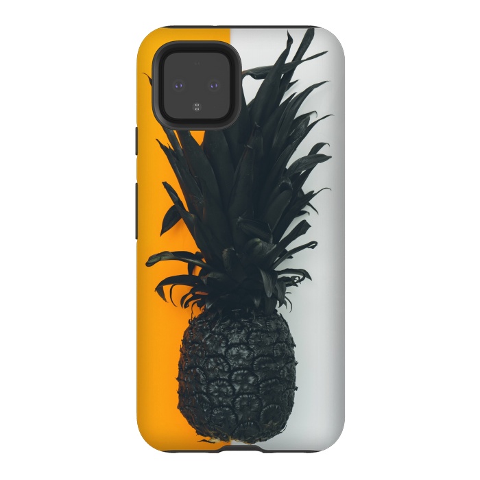 Pixel 4 StrongFit Black pineapple  by Winston