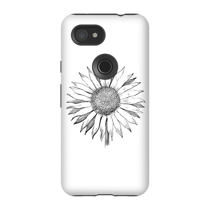 Pixel 3A StrongFit Sunflower  by Winston