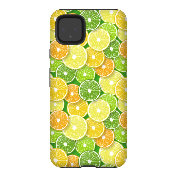 Pixel 4XL StrongFit Citrus fruit slices 2 by Katerina Kirilova