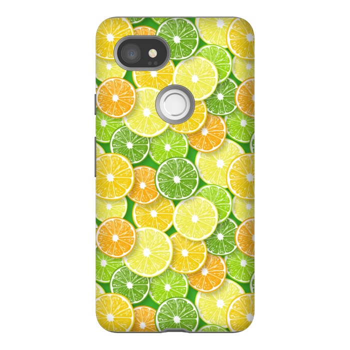 Pixel 2XL StrongFit Citrus fruit slices 2 by Katerina Kirilova