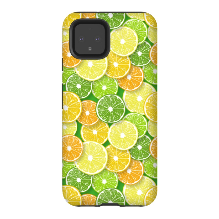 Pixel 4 StrongFit Citrus fruit slices 2 by Katerina Kirilova