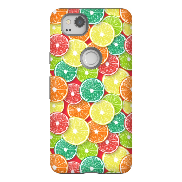 Pixel 2 StrongFit Citrus fruit slices 3 by Katerina Kirilova