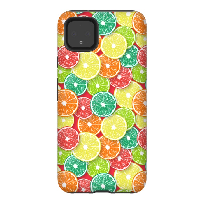 Pixel 4XL StrongFit Citrus fruit slices 3 by Katerina Kirilova