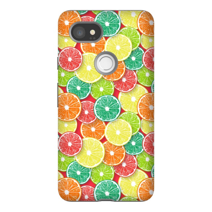 Pixel 2XL StrongFit Citrus fruit slices 3 by Katerina Kirilova